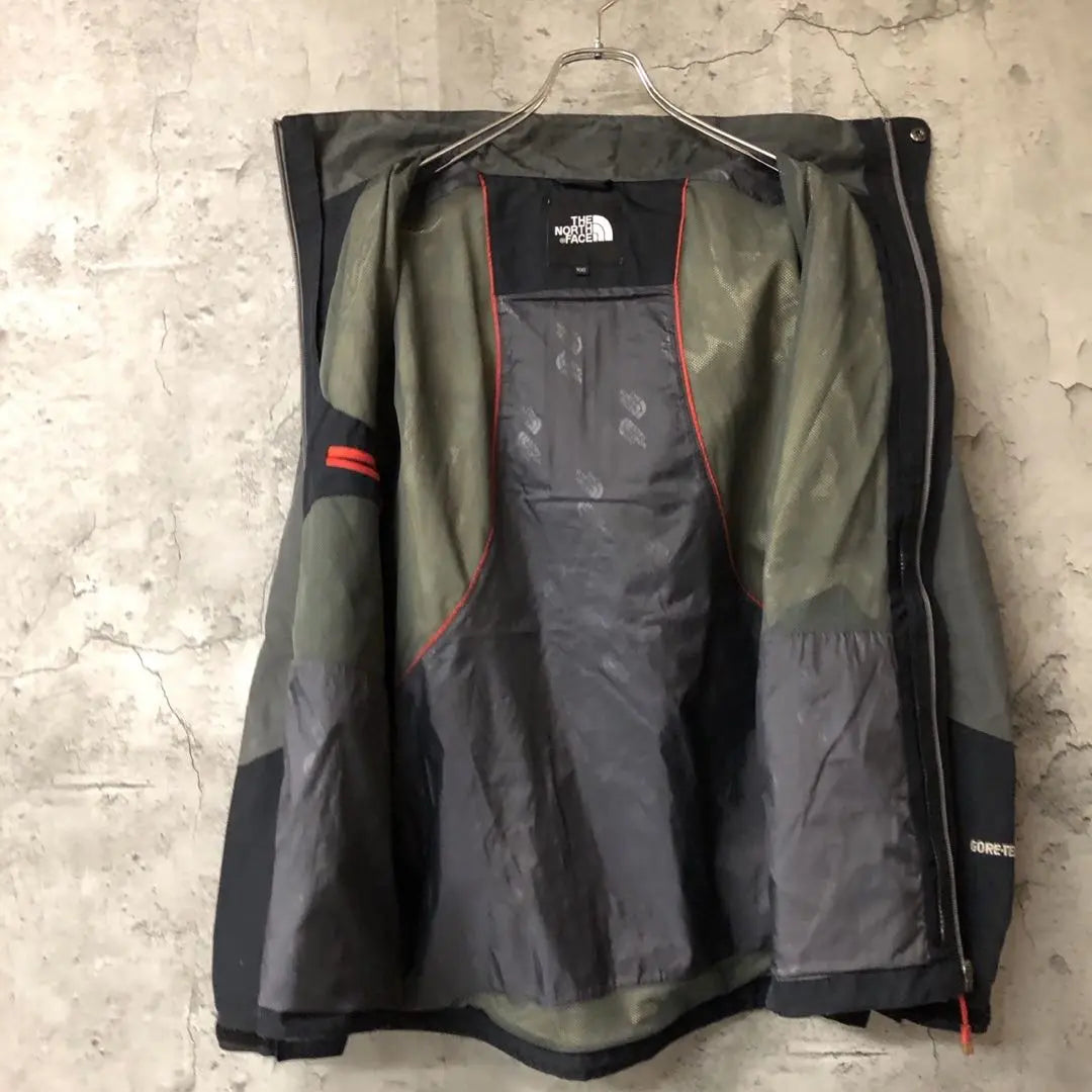 Chaqueta Zanosface Nylon Negro/Gris Hombre L Gore -Tex | ザノースフェイス ナイロンジャケット ブラック/グレー メンズL ゴアテックス