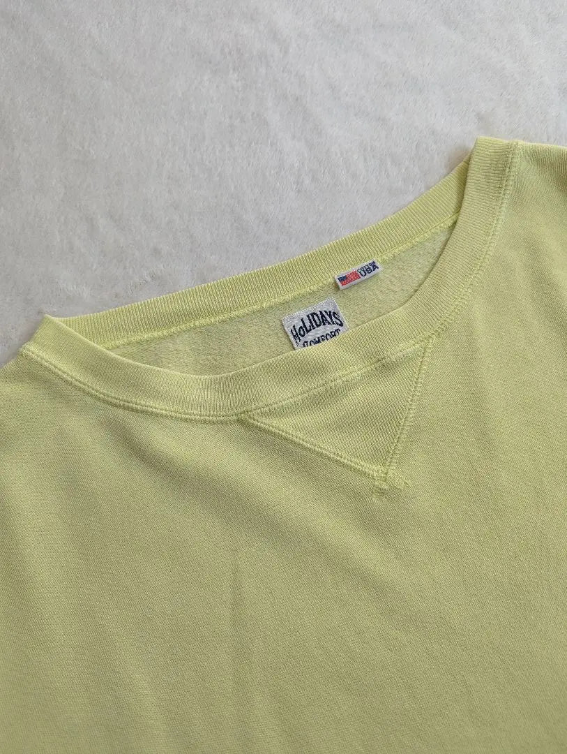 HOLIDAYS COMFORT VINTAGE Kakou Logo Sweatshirt Lime