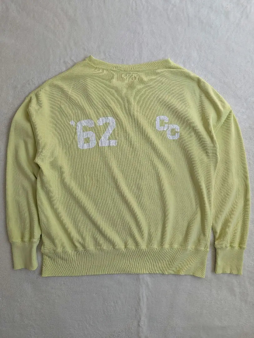 HOLIDAYS COMFORT VINTAGE Kakou Logo Sweatshirt Lime