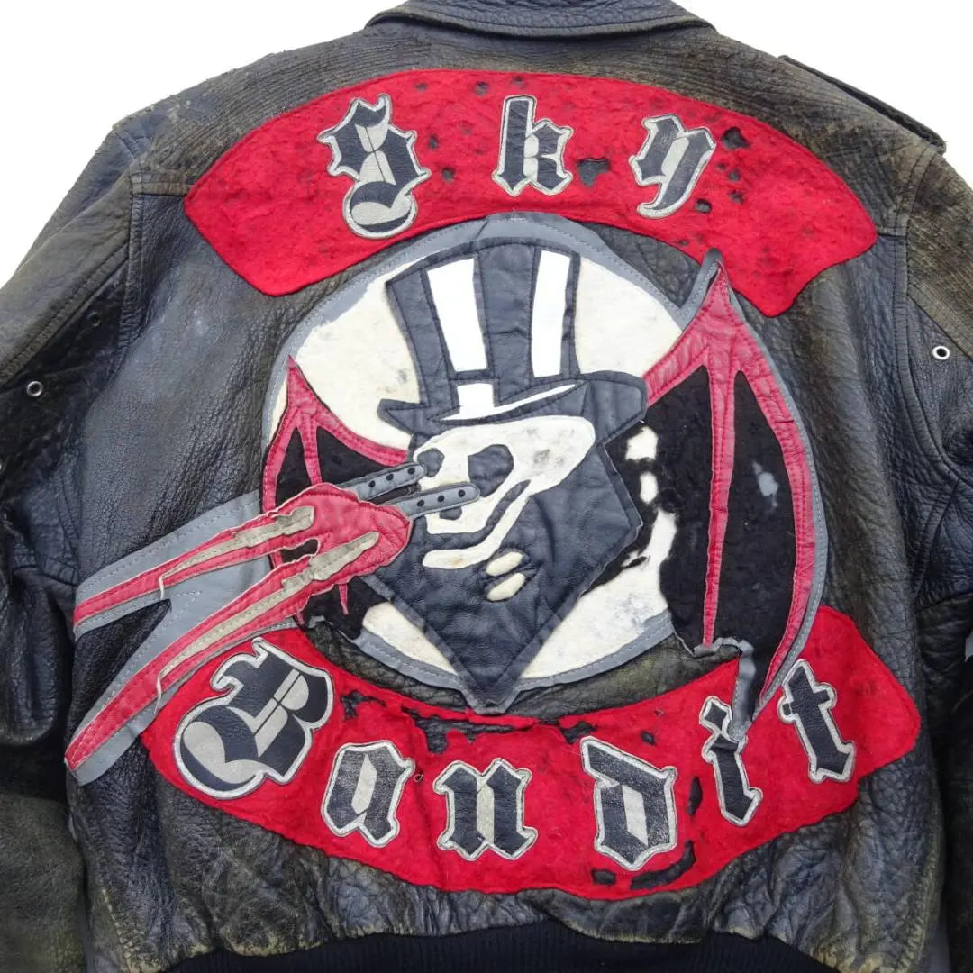 80's Larocca Flying Jacket M SKY BANDIT