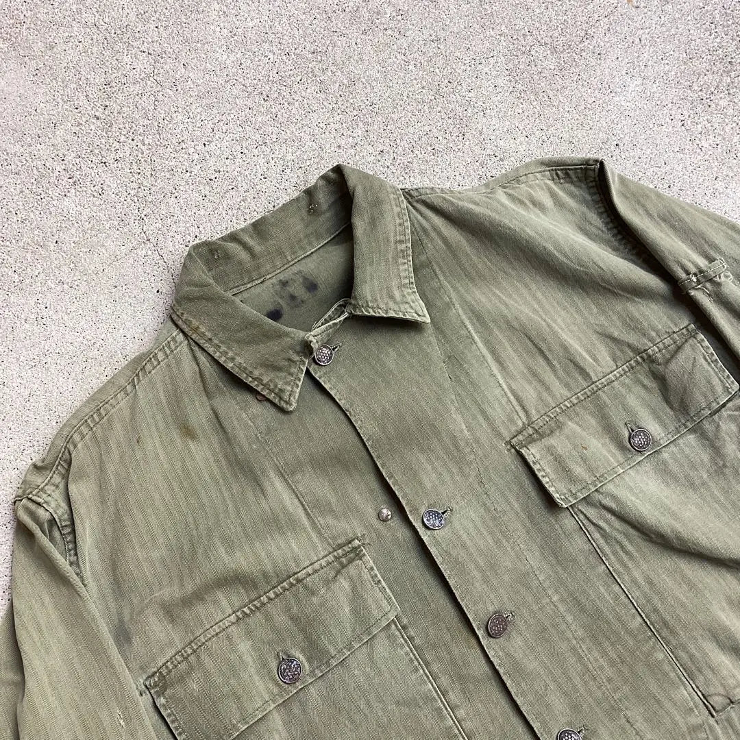 40s USArmy M-43 Herringbone JKT 13 Star XL equivalente | 40s USARMY M-43 ヘリンボーンJKT 13スター XL相当