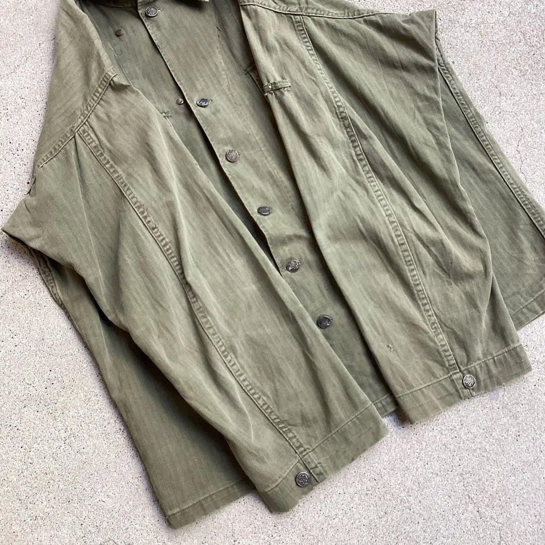 40s USArmy M-43 Herringbone JKT 13 Star XL equivalente | 40s USARMY M-43 ヘリンボーンJKT 13スター XL相当