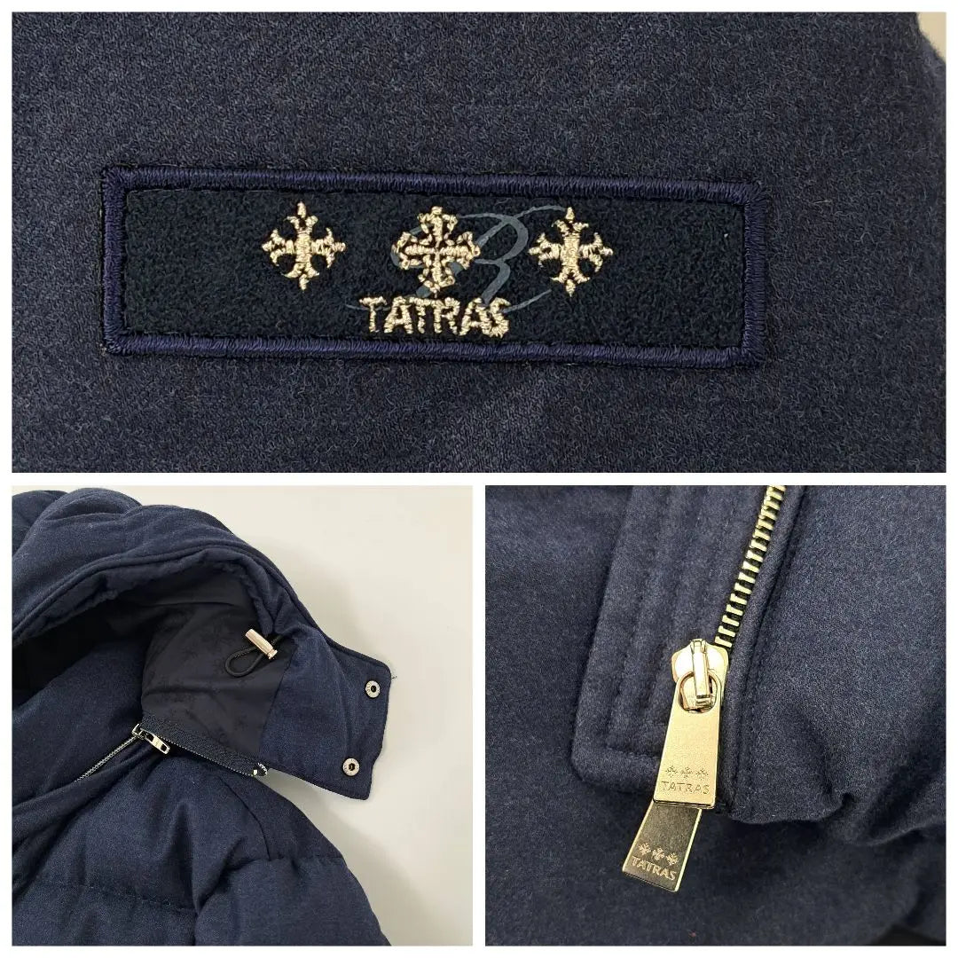 Superb condition ★ Rare size 04 TATRAS Domitiano down jacket navy