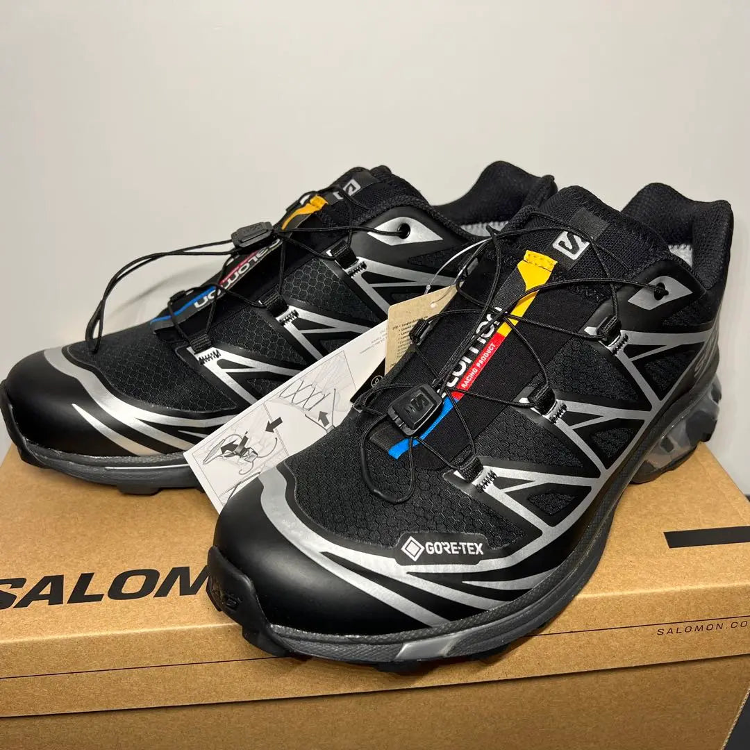 salomon xt-6 gtx us9.5 (27.5cm) new product