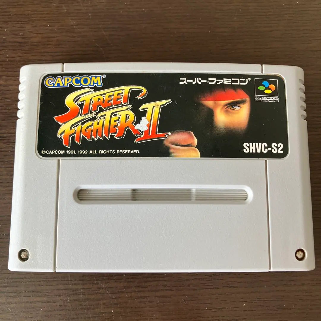 SFC Street Fighter II Strike 2 Capcom Masterpiece Fighting Game Ported