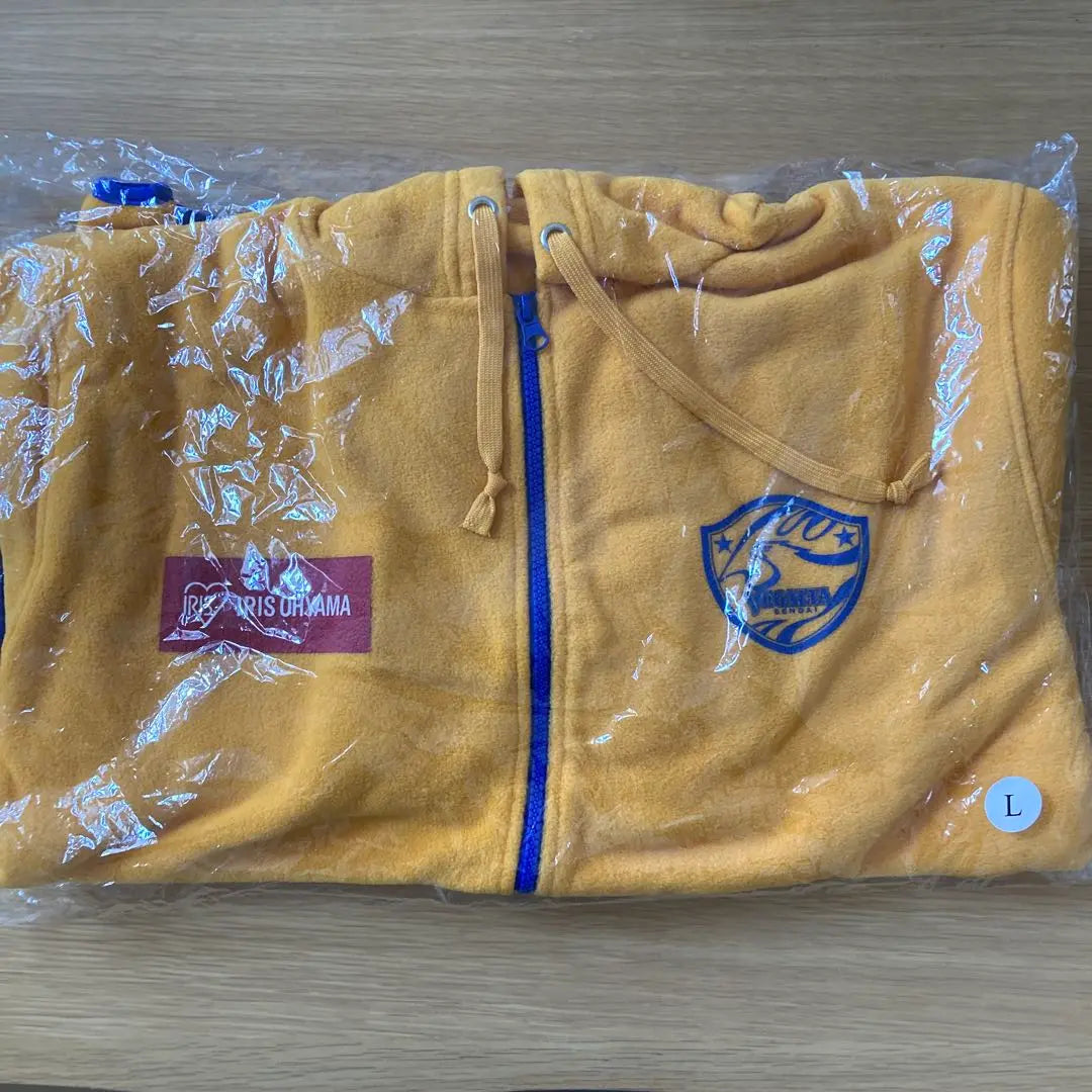 Vegalta Sendai Fleece Hoodie Size L New, Unused