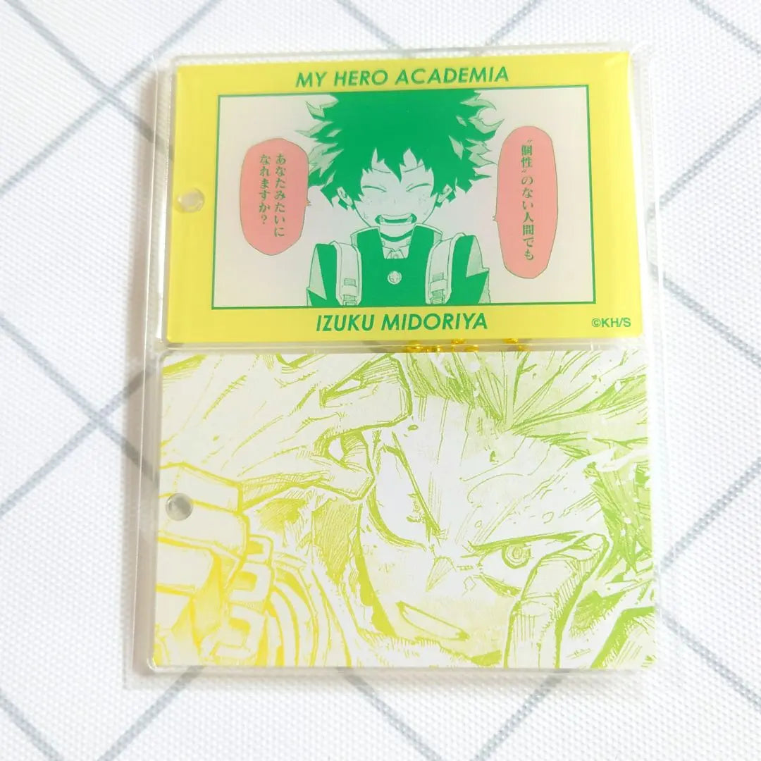 My Hero Academia Slide Acrylic Keychain Collection Midoriya Izuku