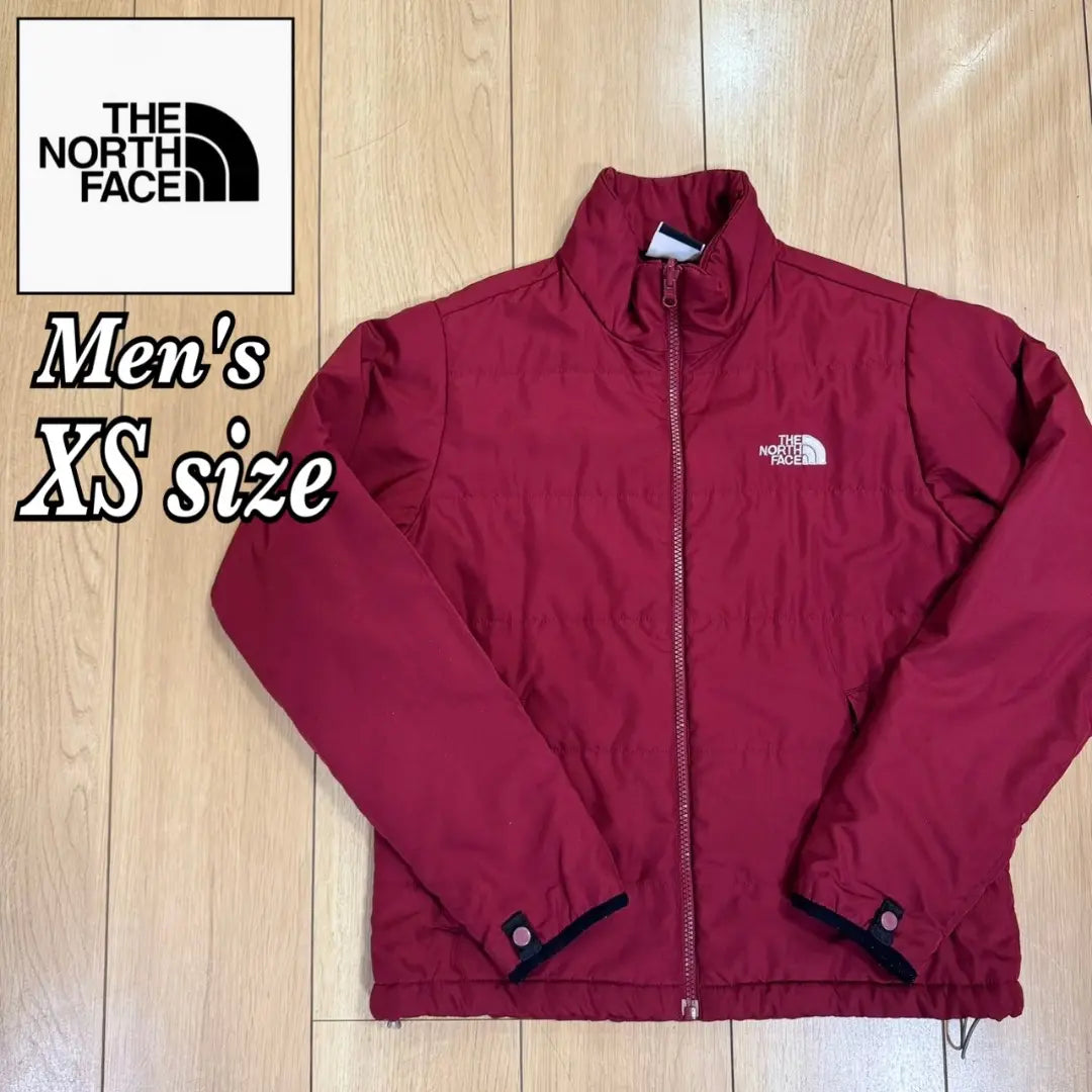 Chaqueta de plumón ligera North Face Overseas Limited Wine Red para hombre XS | Bolsa de viaje XS