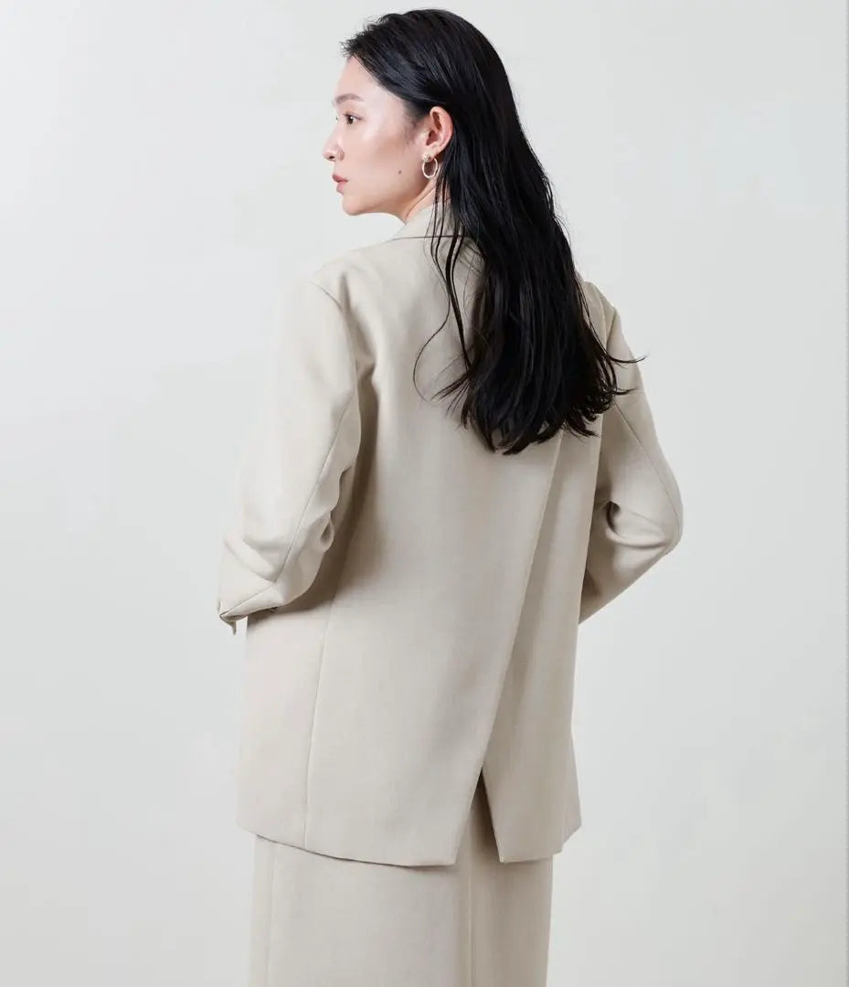 MARW UNITED ARROWS Back Asymmetric Jacket 36 | MARW UNITED ARROWS バック アシンメトリー ジャケット 36