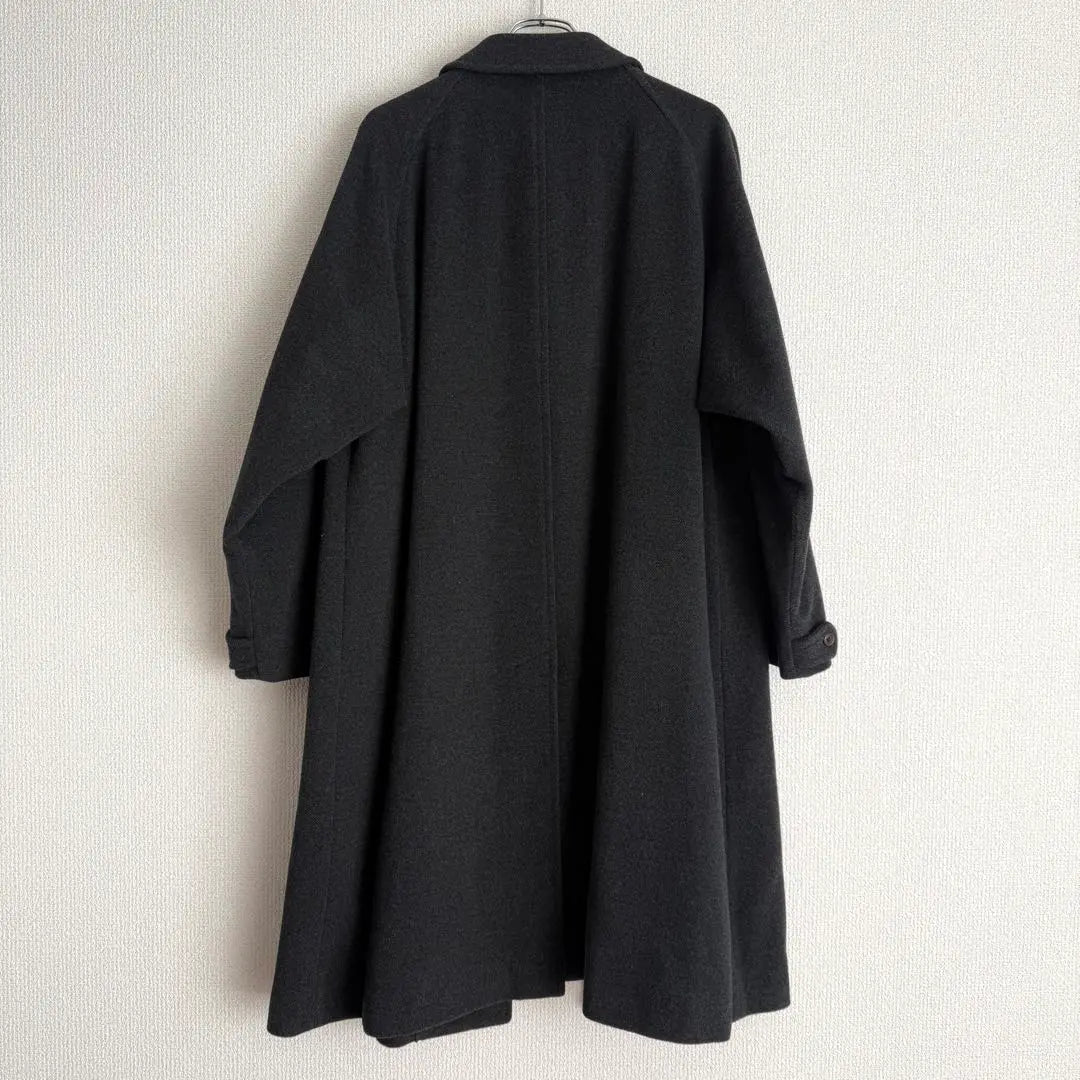 [Single sleeve] Burberrys Balmacaan coat, gray, notation M