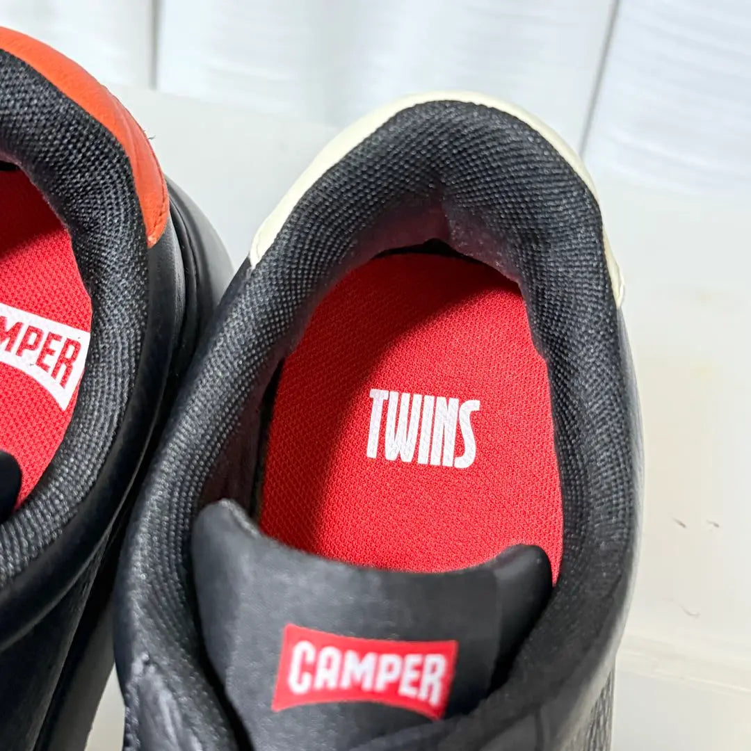 ⭐️Grado sin usar⭐️Zapatillas Camper TWINS de piel con cordones Bicolor