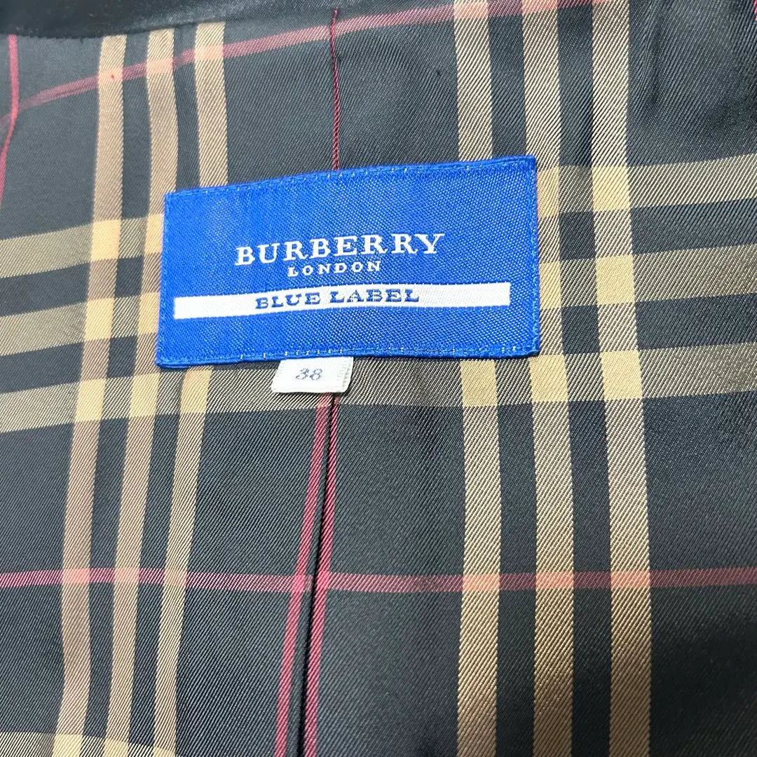 ✨Good condition✨Alpaca & Angora✨Burberry Black P-coat M 38