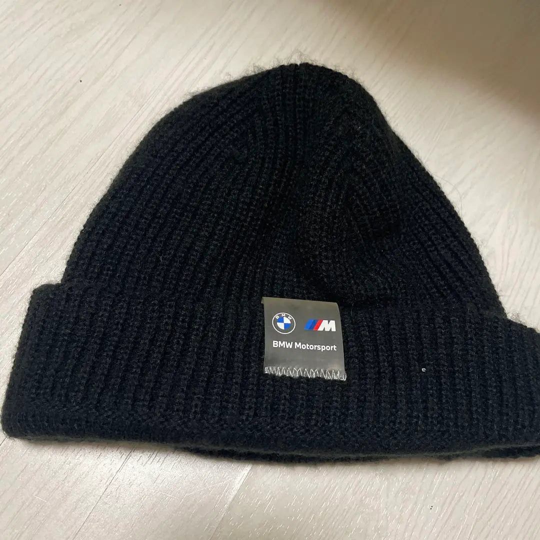 BMW Motorsport Knitted Cap Black