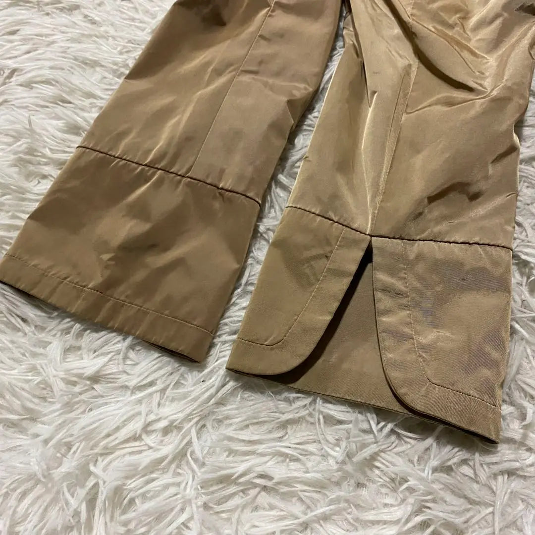 Moncler Trench Coat Nylon Beige Belt XS LEMENEZ | モンクレール　トレンチコート　ナイロン　ベージュ　ベルト XS LEMENEZ