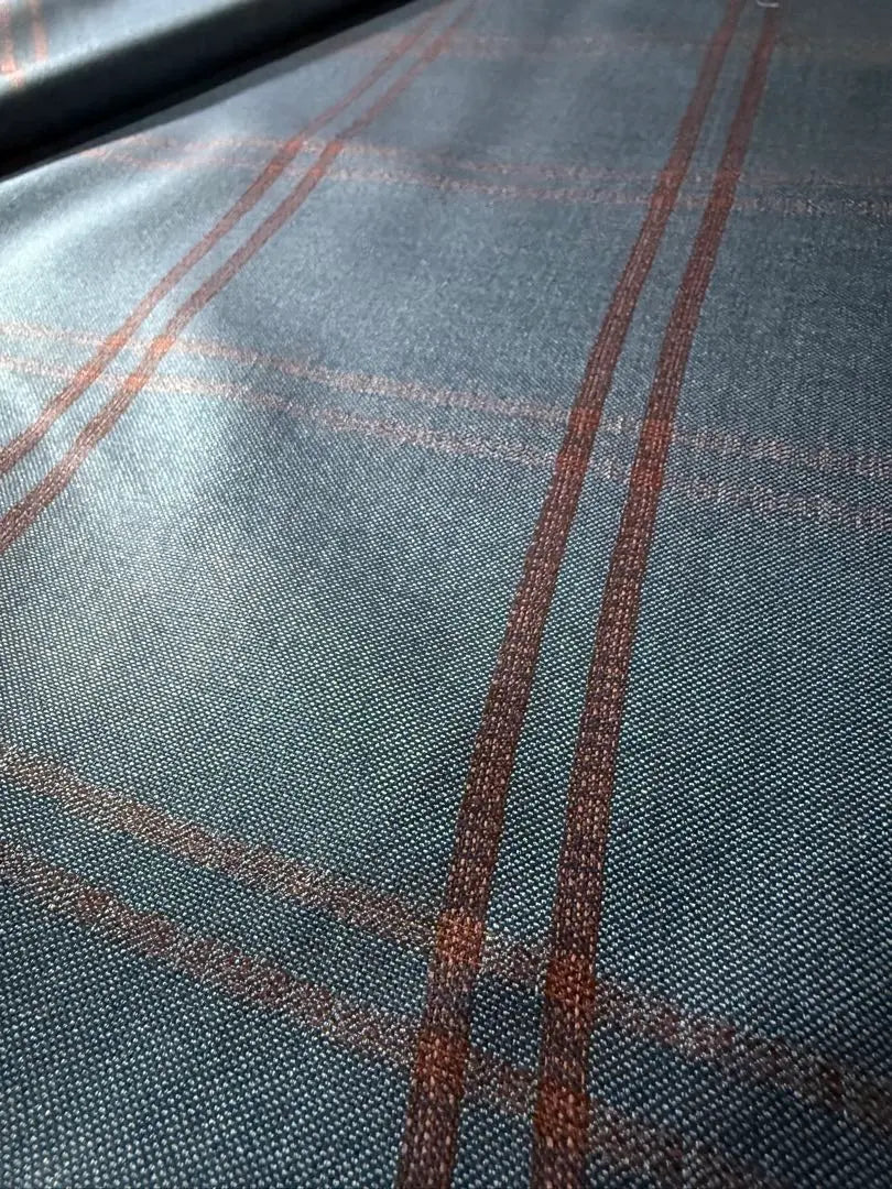 Colezioni Vieresci ☆ Silk blend blue check ☆ 3.30m