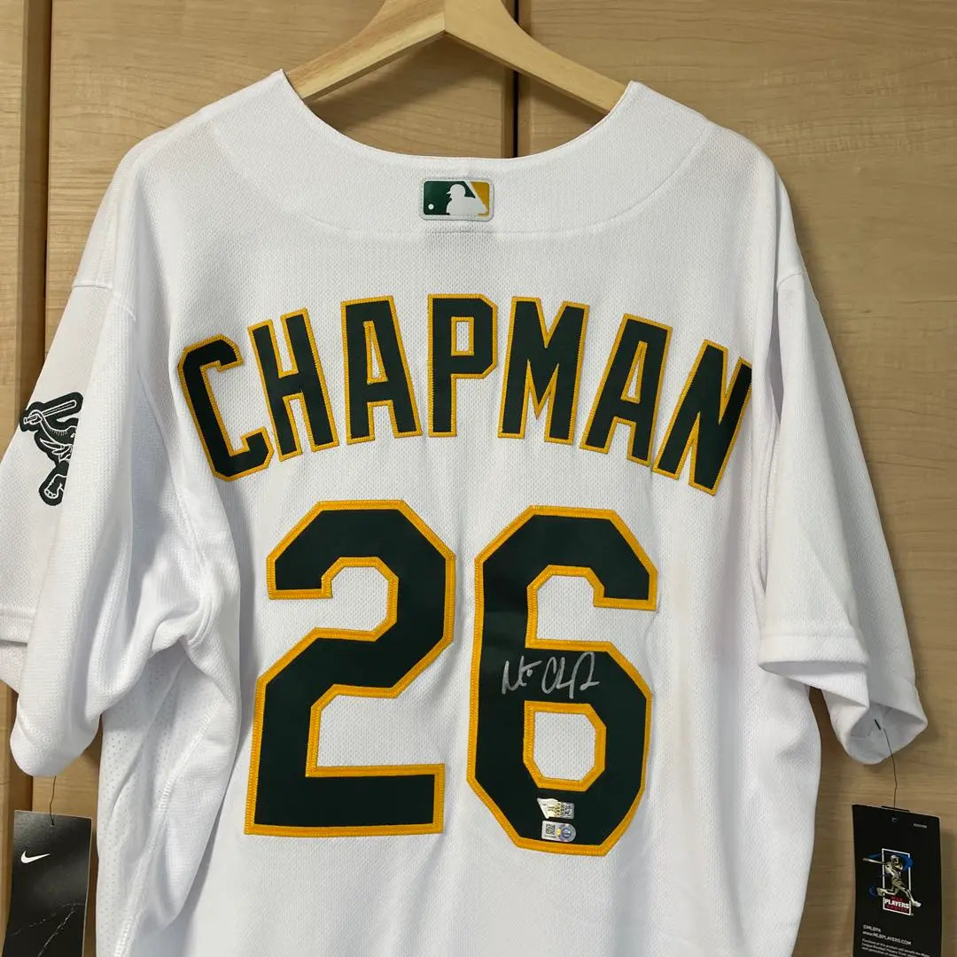 [Actualidad SF Giants] Uniforme autografiado por Matt Chapman