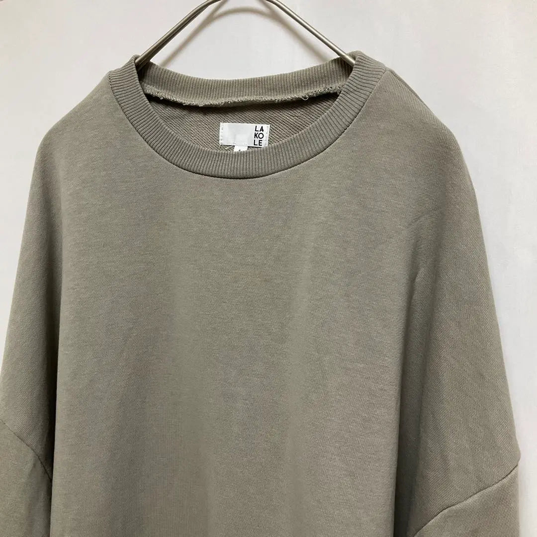 LACOLE Women's Tops Sweatshirt Green Autumn Winter Autumn Winter | LACOLE ラコレ レディース トップス スウェット グリーン 秋 冬 秋冬