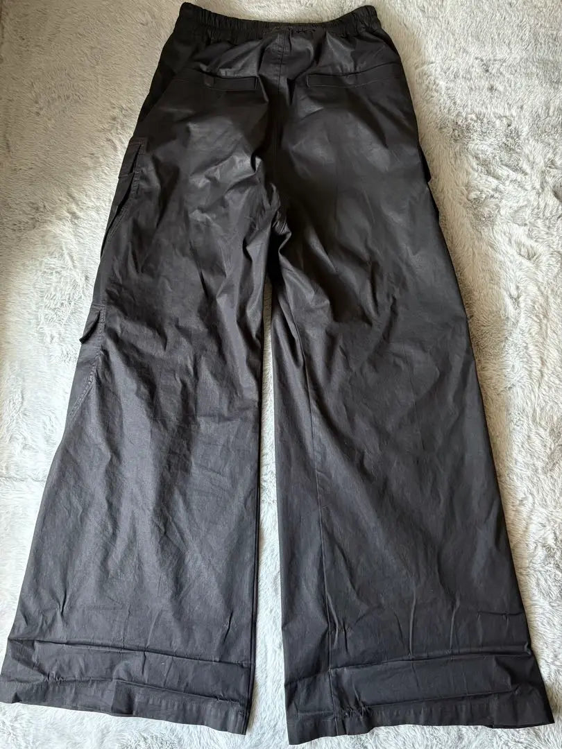 rick owens black work pants