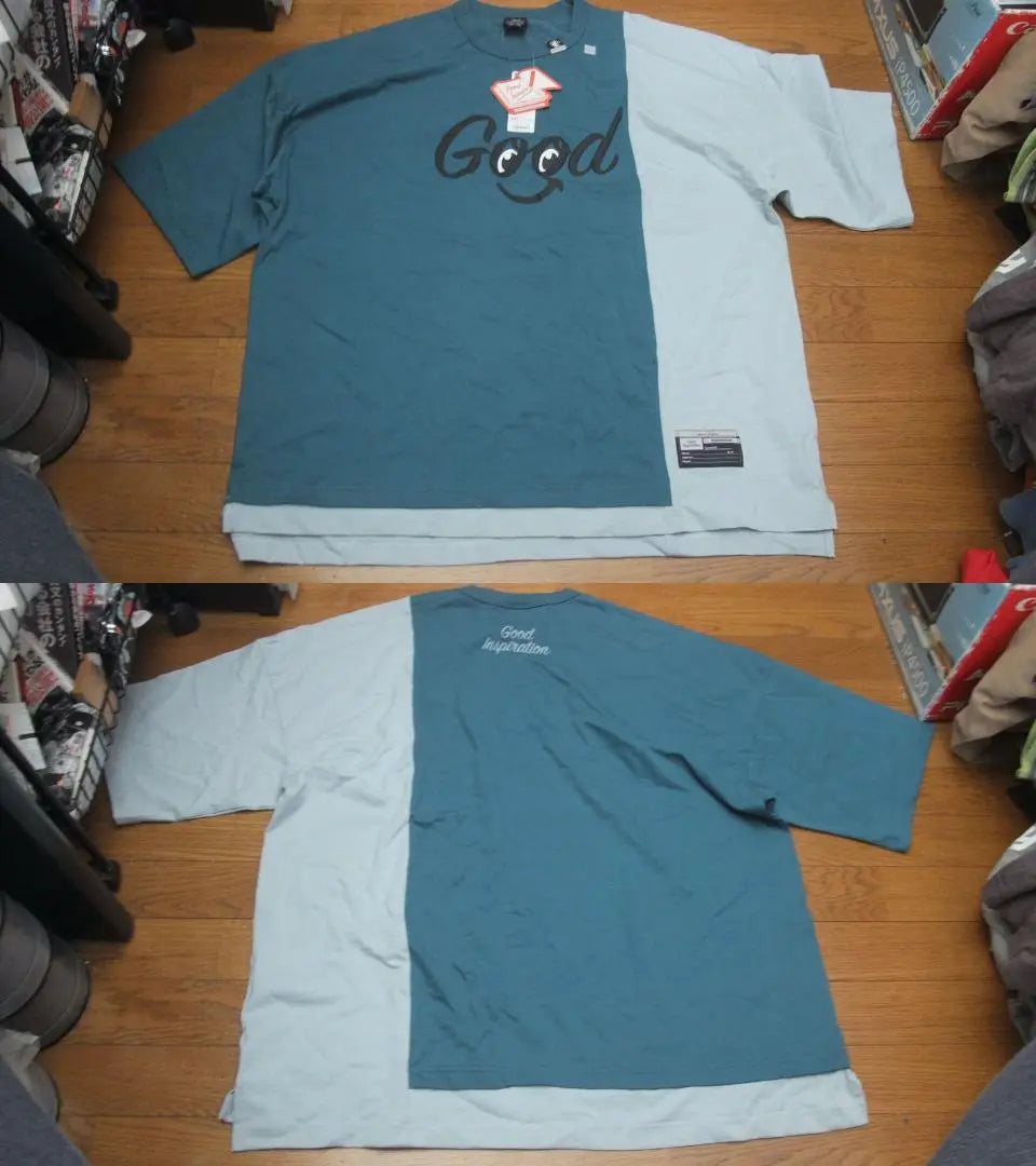 New Mihara Yasuhiro collaboration crazy color switching T-shirt XXL gu