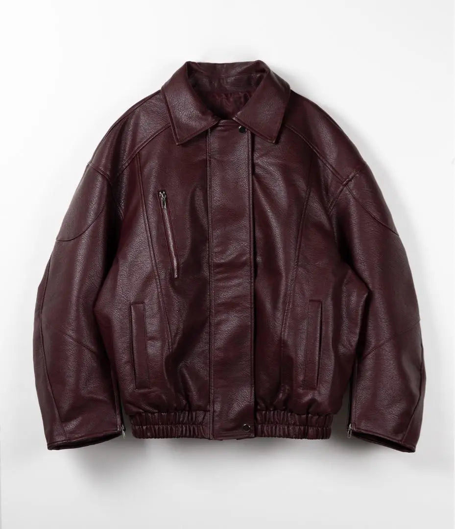 me+em select leather blouson