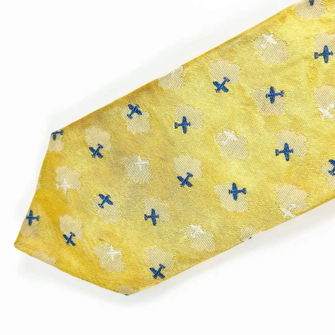 [Good condition] Simon Carter silk tie all-over pattern casual business popular