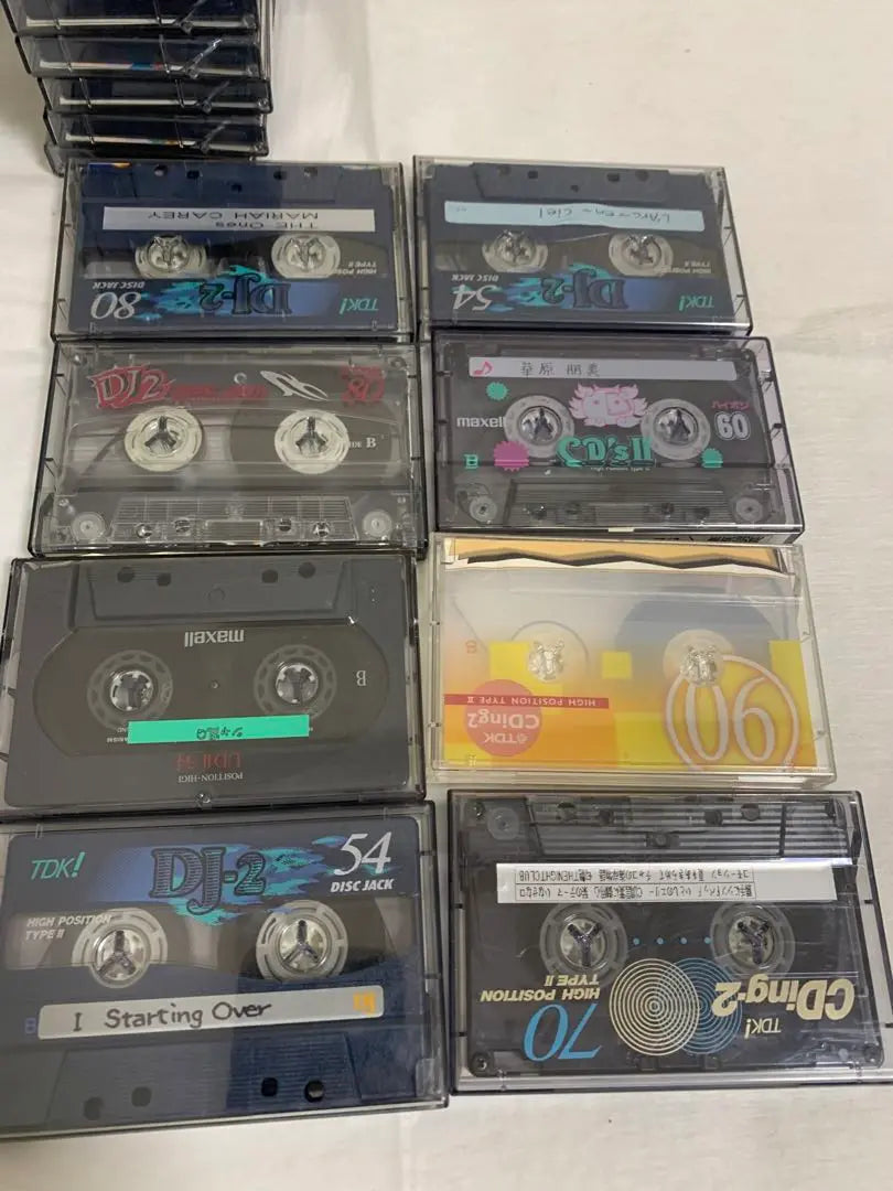 High-positive cassette tapes