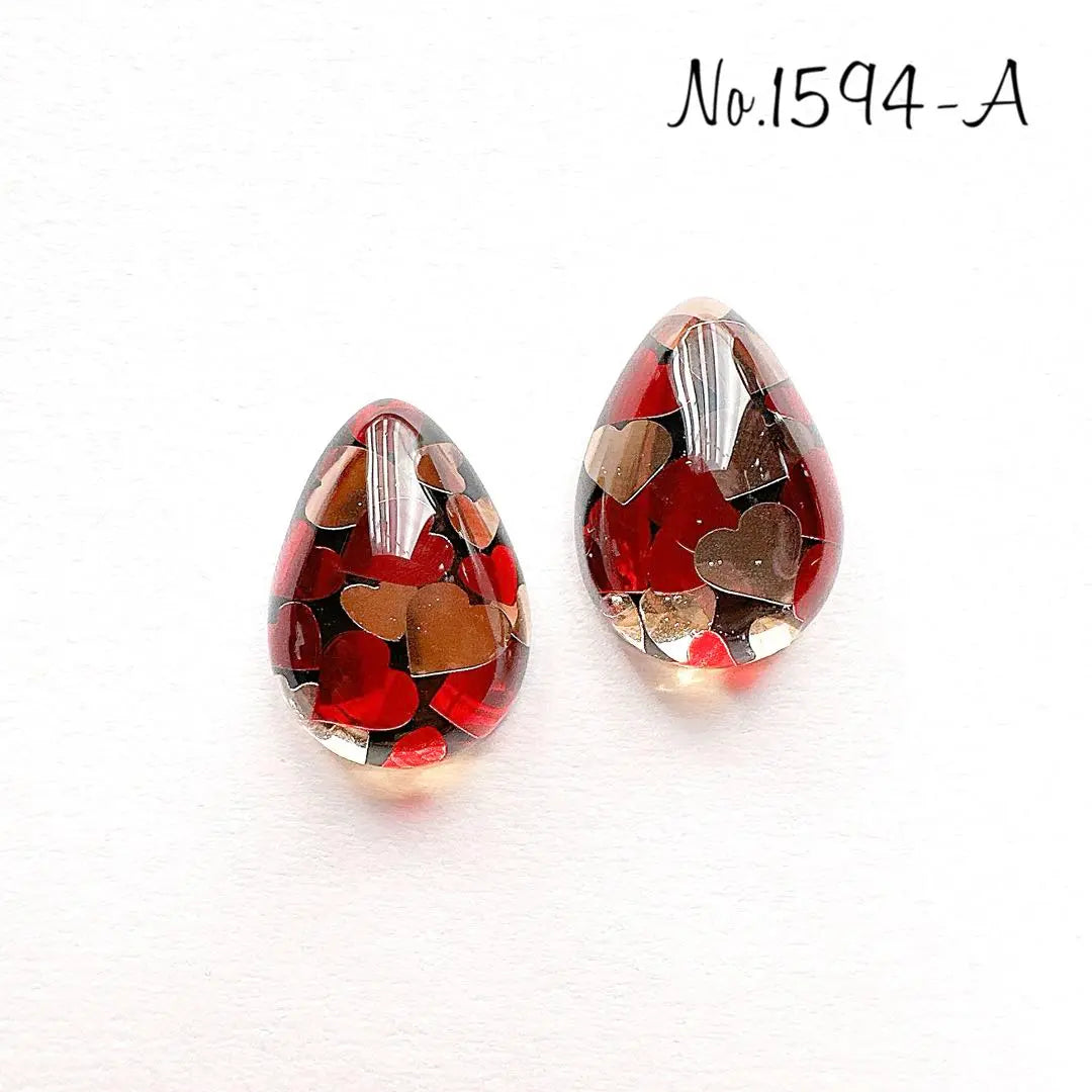 No.1594-A Resin Earrings Resin Earrings Handmade Earrings