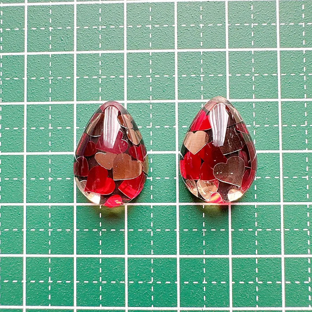 No.1594-A Resin Earrings Resin Earrings Handmade Earrings