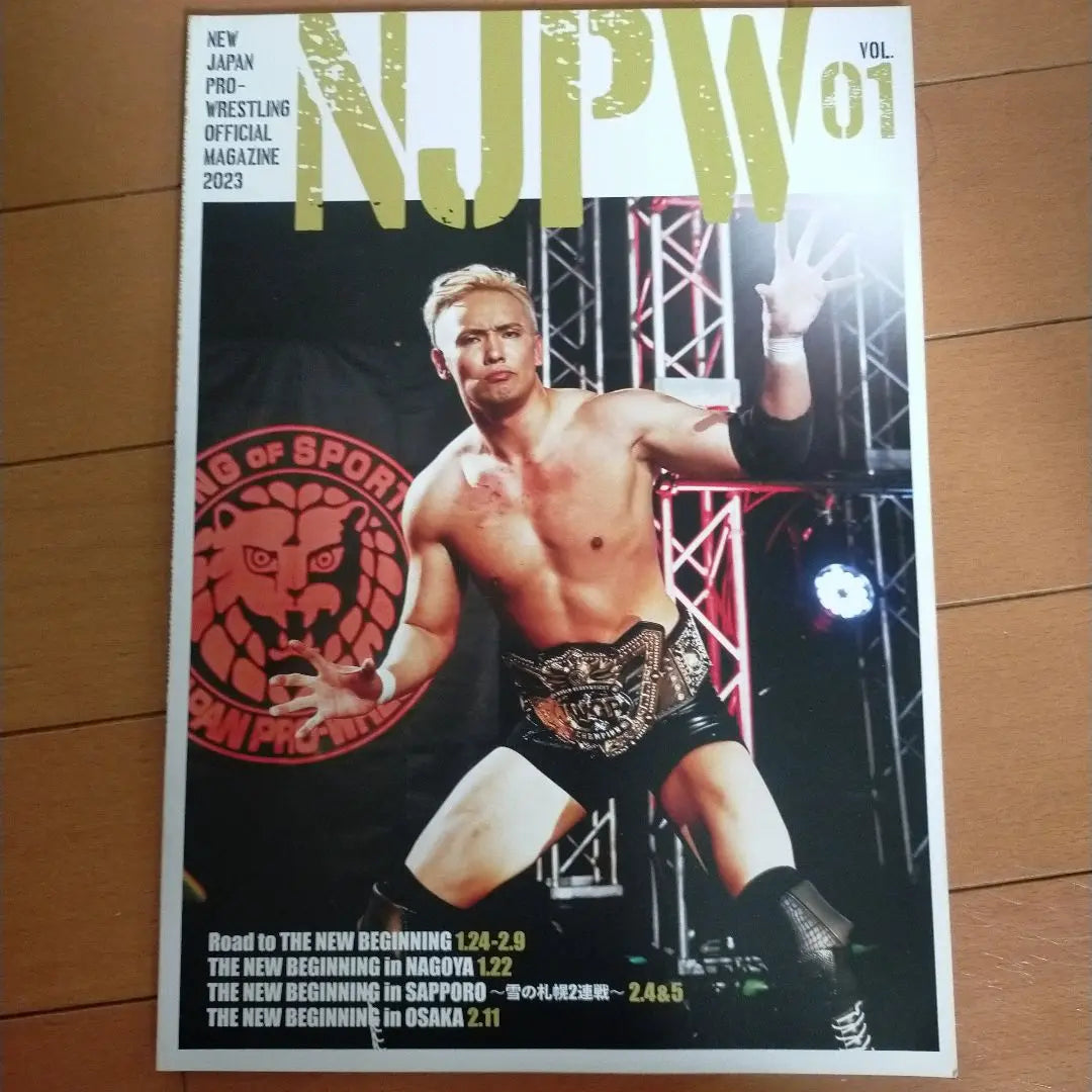 REVISTA OFICIAL DE PRO-WRESTLING DE NJPW