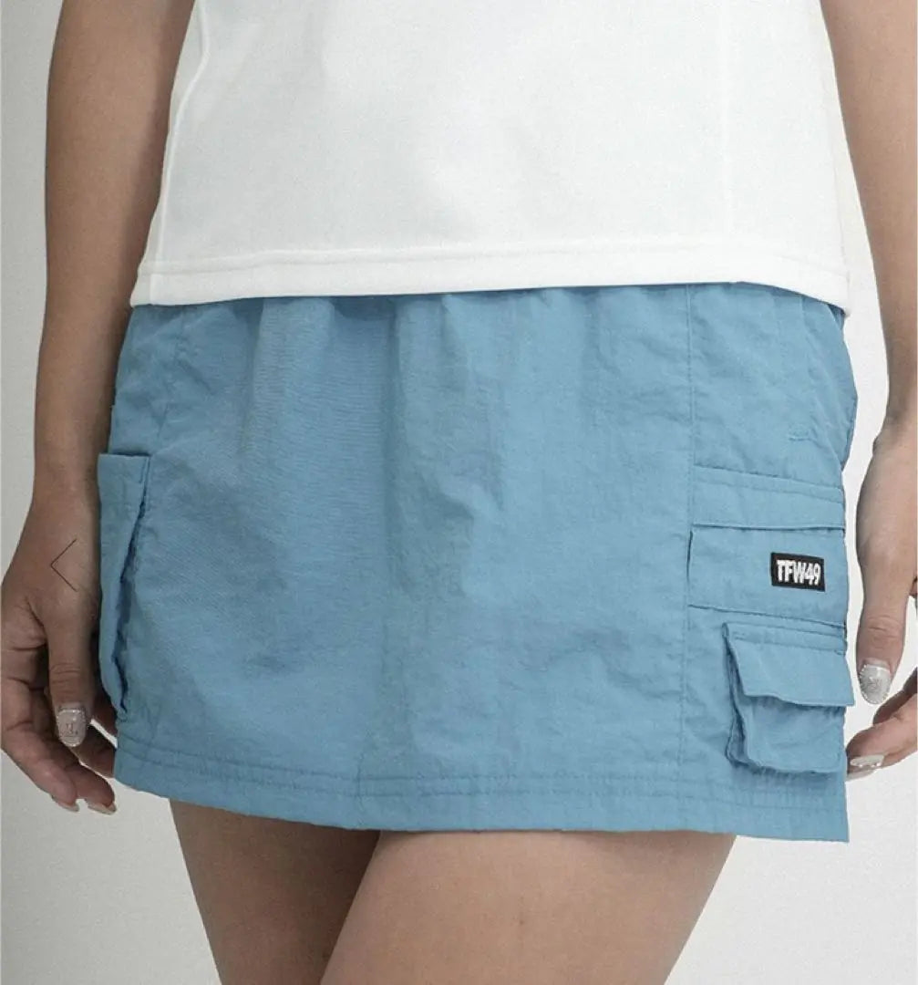 New genuine product ¥22,000 [TFW49/M] High-performance cargo skirt with elastic waist