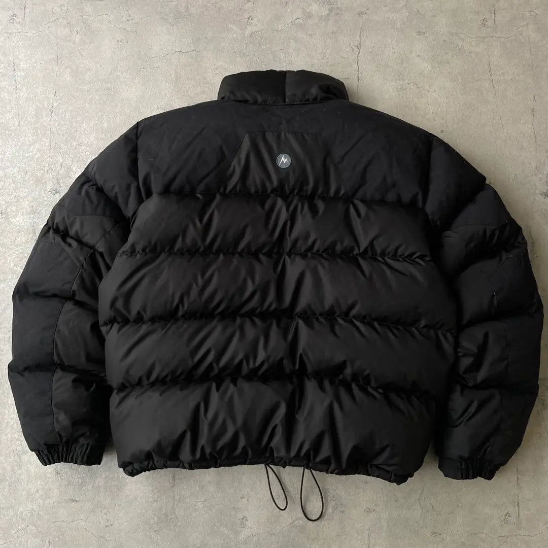 00'S MARMOT Marmot down jacket logo black | 00's Marmot マーモット ダウンジャケット ロゴ 黒