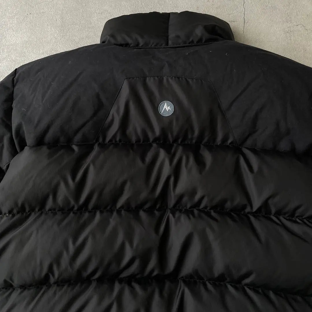 00'S MARMOT Marmot down jacket logo black | 00's Marmot マーモット ダウンジャケット ロゴ 黒