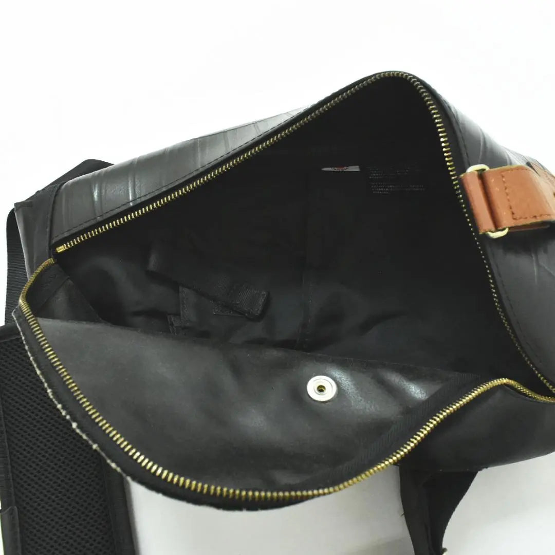 Bolso de hombro en espiral impermeable Morino Canvas x SEAL para hombre