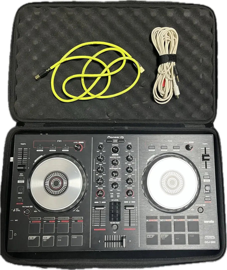 Pioneer DDJ-SB2 with case