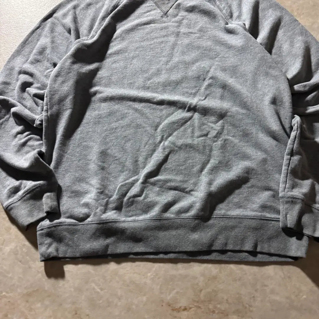 Sudadera Melange FADED GLORY M Gris Vintage Raglan Hermosa Lisa CBOY