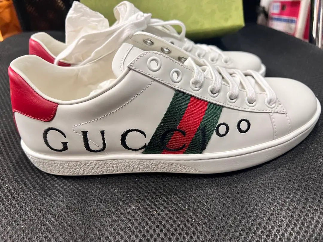 Brand new, unused, super beautiful, GUCCI 100th anniversary sneakers