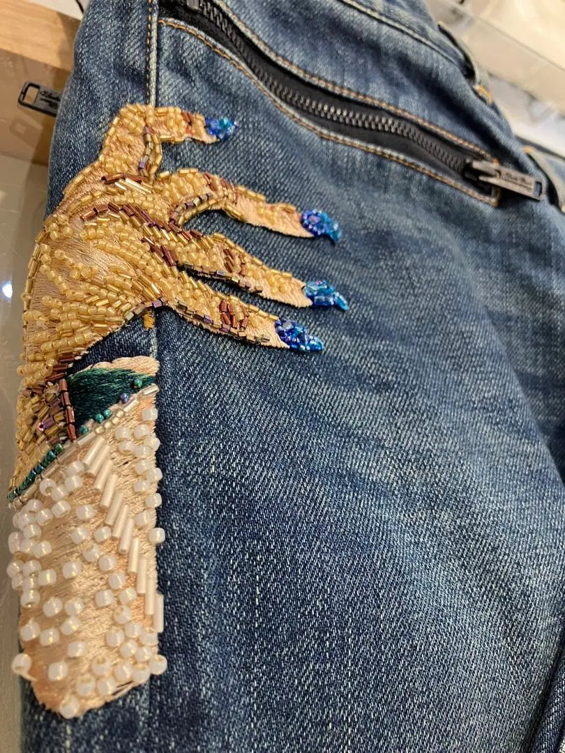 UNDERCOVER denim pants Travis Scott