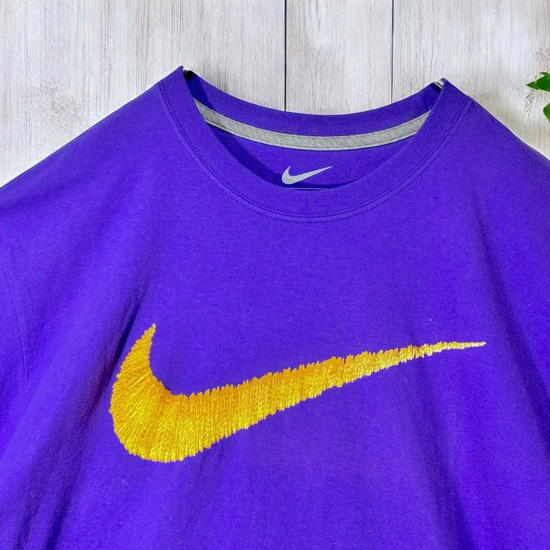 ✨Good condition✨NIKE Men's Purple T-shirt Large size