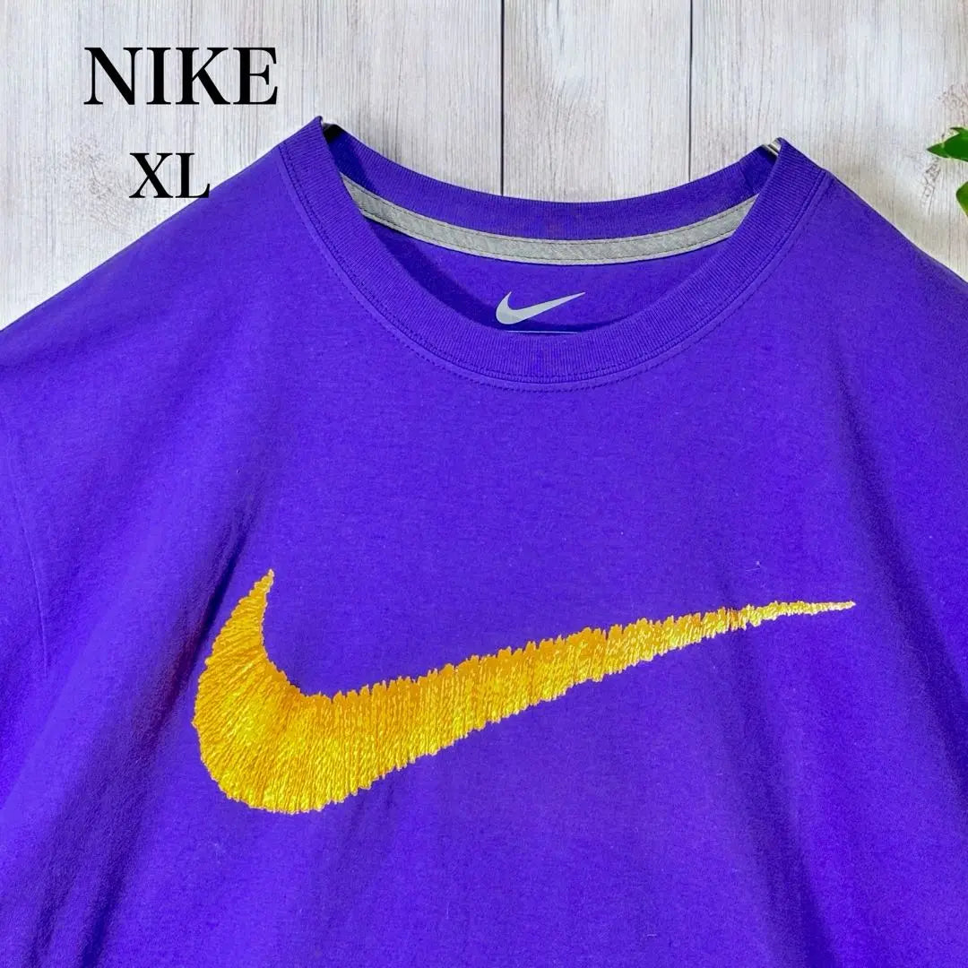 ✨Good condition✨NIKE Men's Purple T-shirt Large size