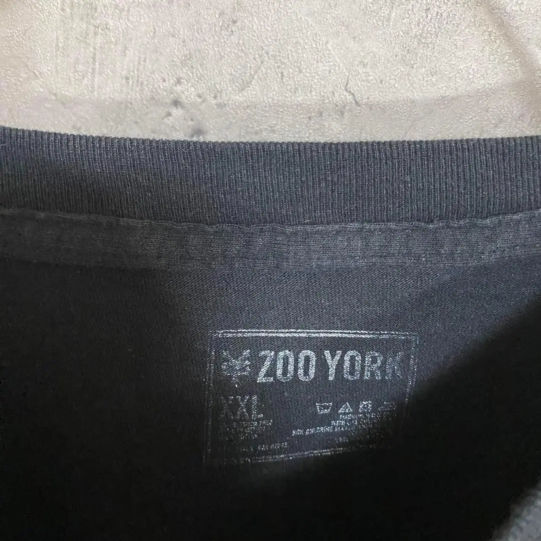 Zoo York Old Clothes Printed Brain T-Shirt Short Sleeve American Imported Black Large