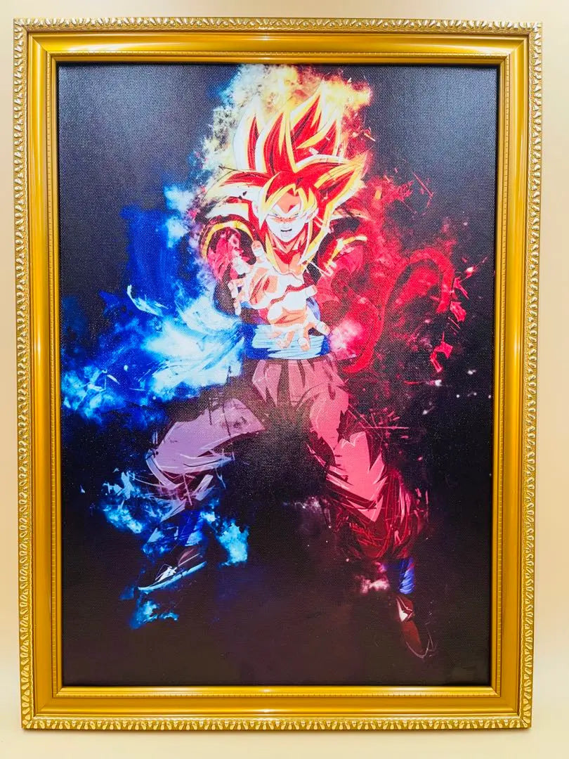 Dragon Ball, Son Goku, Super Saiyan 4, Figure, Campus Poster, Picture Frame