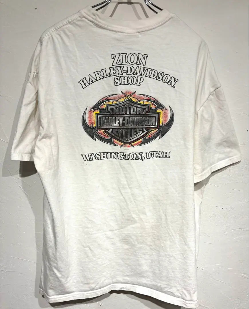 Camiseta Harley-Davidson Zion Fire XXL | Harley-Davidson ZION ファイヤー tシャツ XXL