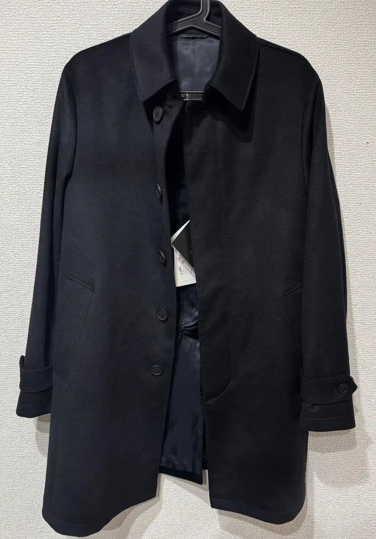 SAVILE ROW Abrigo Sevillo esta temporada cashmere inoxidable talla M | Savile Row セヴィルロウ 今季 カシミアステンカラーコート サイズM