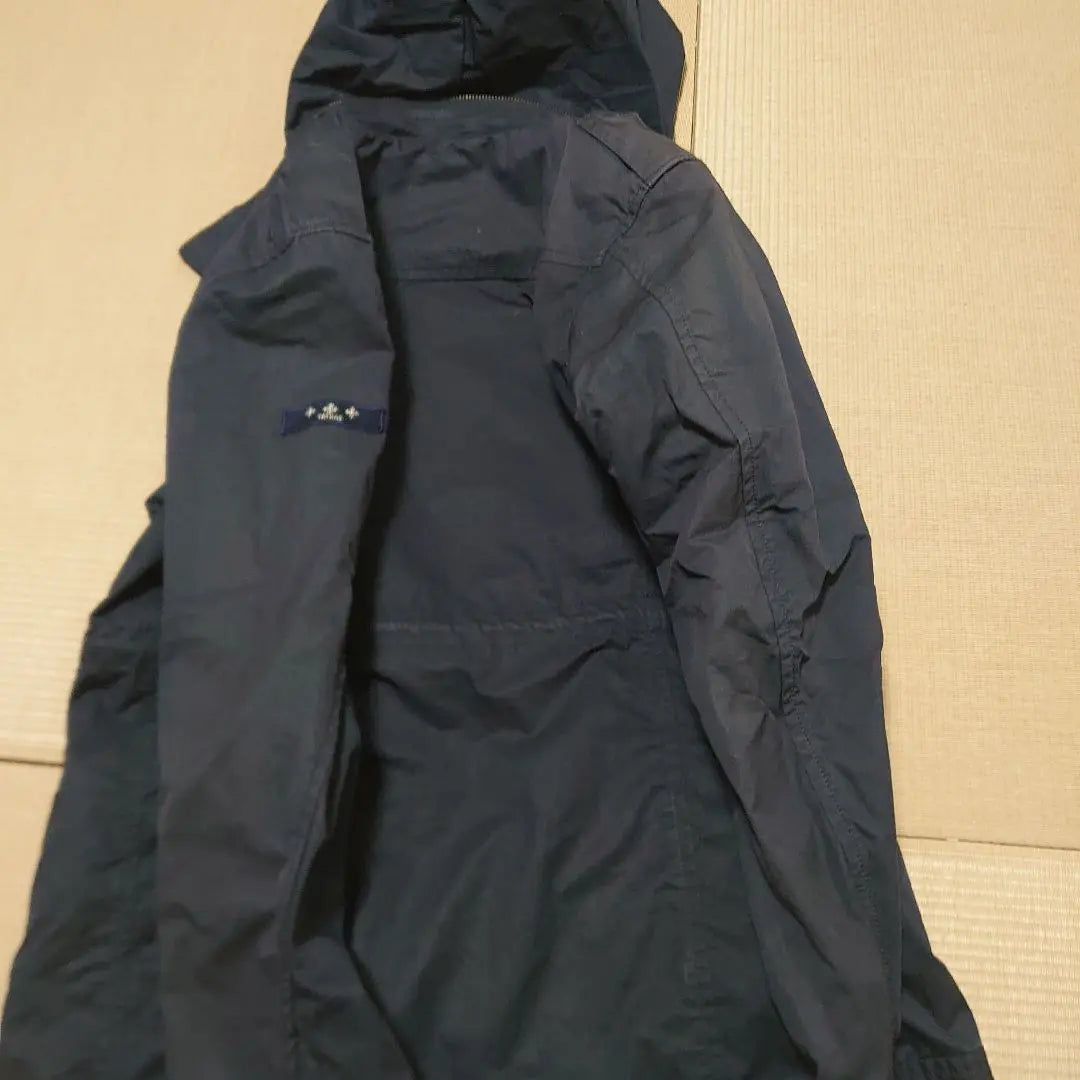 Parka de montaña azul oscuro TATRAS con plumón interior extraíble