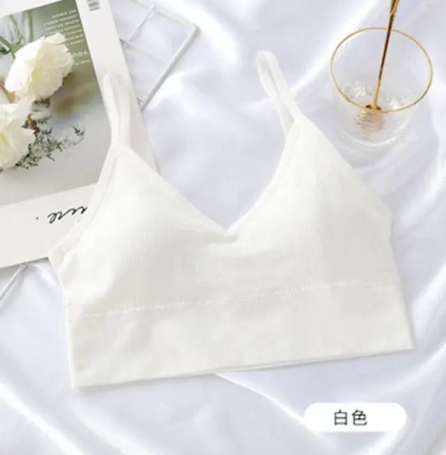 [Set of 2] Very popular ☆ Sports bra Bra top Cami top with cup