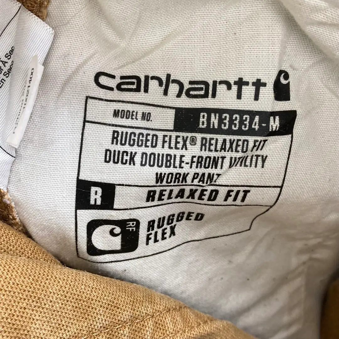 844 carhartt double knee dark coffee w30 duck