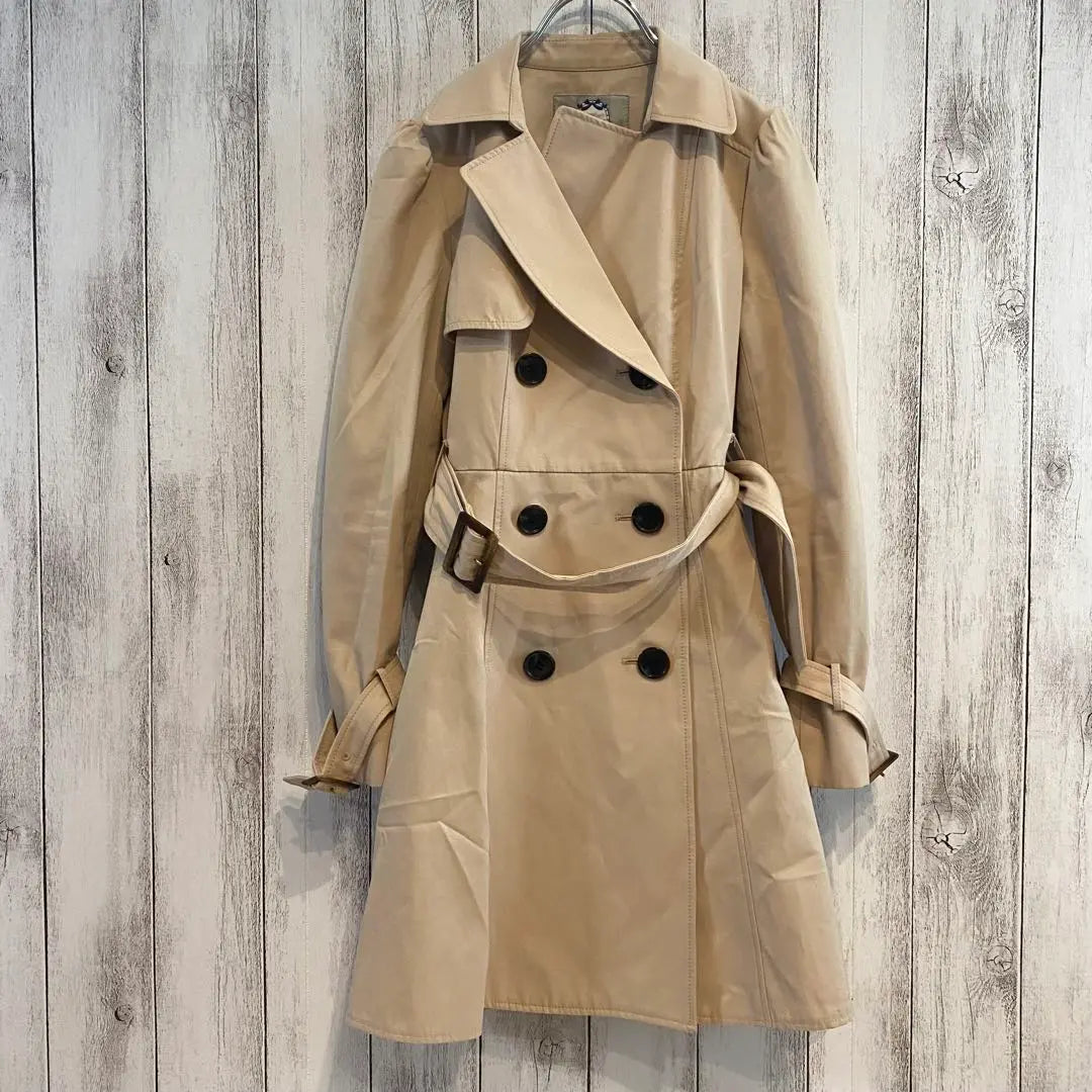 ☆Price reduction available [Reland Tulle] Beautiful trench coat, beige, size 1