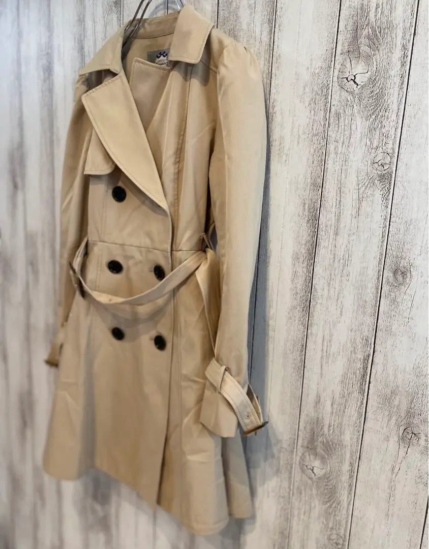 ☆Price reduction available [Reland Tulle] Beautiful trench coat, beige, size 1