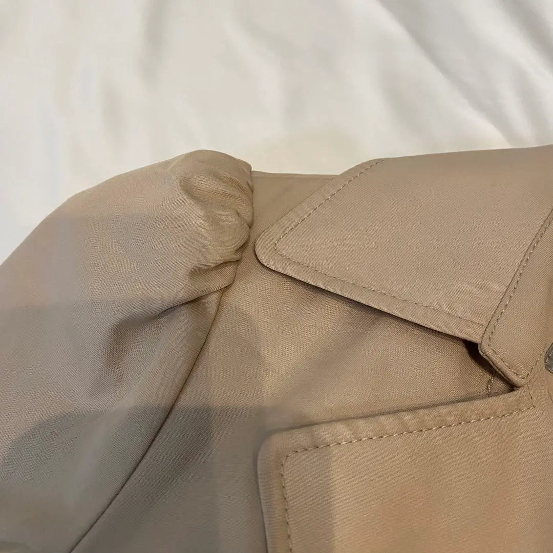 ☆Price reduction available [Reland Tulle] Beautiful trench coat, beige, size 1