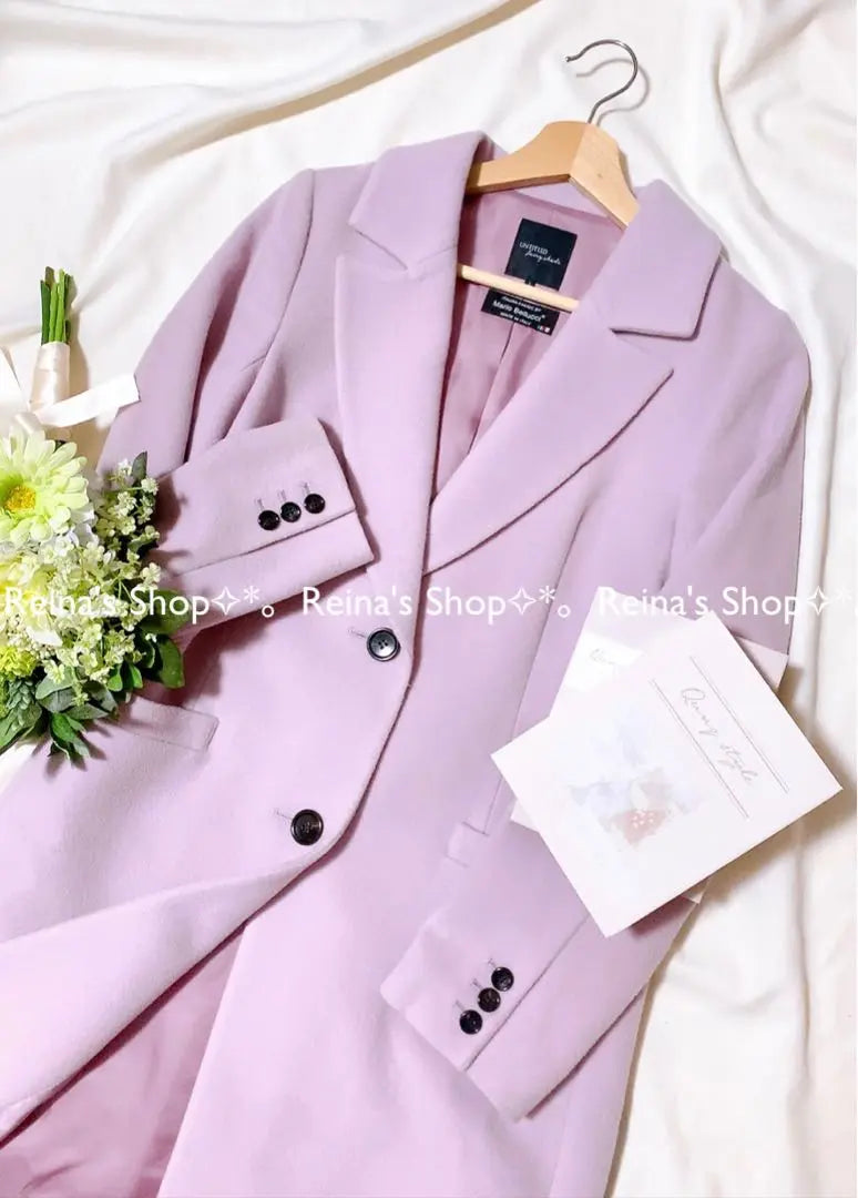 UNTITLED♡Gorgeous pink wool coat